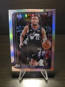 2025 Topps Basketball Isaiah Collier Rifrattore — Utah Jazz RC - Foto 1 di 2