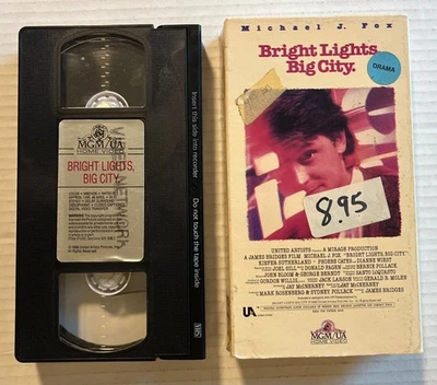 Bright Lights, Big City (VHS 1988)Michael J. Fox ,Kiefer Sutherland- Tested - Image 1 of 4