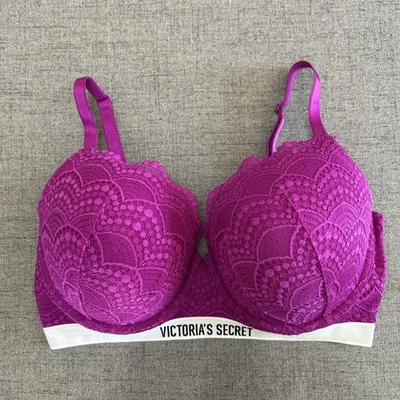 Sutiã conversível Victoria's Secret Body by Victoria formato perfeito renda 38DD EUC - Imagem 1 de 4