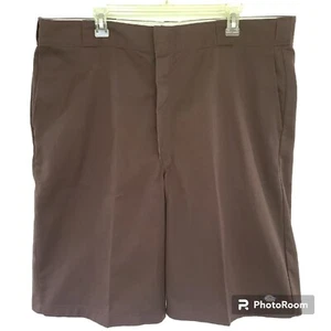 Pantaloncini da lavoro Dickies marroni gamba larga taglia 42 - Foto 1 di 9