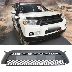 Front Grille fit for 4Runner 2012-2015 With Raptor Light Matte Black Center Mesh - Picture 1 of 7