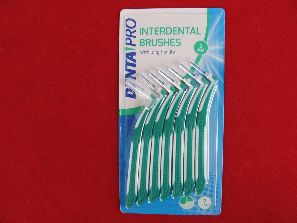 Interdentalbürsten Zahnzwischenraumbürsten Dental Bürsten 3mm  Denta Pro 7Stk. - Bild 1 von 1