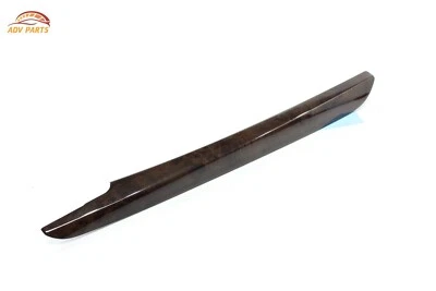 BMW X5 F15 2014-2018 consola central moldura lateral derecha moldura de grano de madera OEM Foto 1 de 4