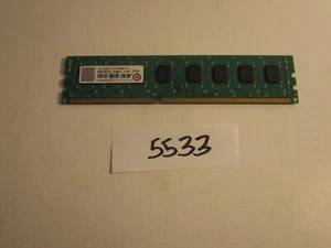 Transcend 4GB 597023-1461 PC3-10600 1333Mhz DDR3 DESKTOP MEMORY RAM (5533) - Picture 1 of 2