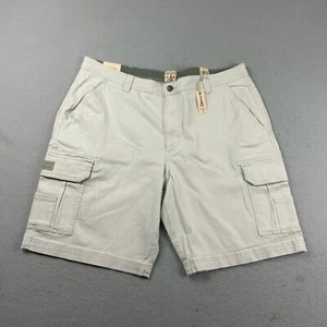 Red Head Shorts Mens 40 Regular Ivory Flat Front Cargo Pockets NWT - Picture 1 of 12