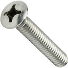 12-24 x 1-1/4&quot; Phillips Oval Head Machine Screws Stainless Steel 18-8 Qty 500