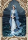 Postkarte + Jungfrau Maria + Stella Maris + Stern des Meeres + M03