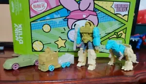 4 Pack Transformers Prototype Optimus Prime Megatron Bumblebee Grimlock Testshot - Picture 1 of 4