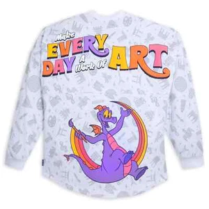 Camiseta deportiva Epcot Art Festival Figment Haz de cada día una obra de arte espíritu pequeña - Imagen 1 de 2
