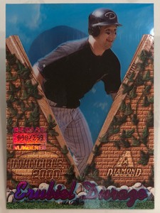 2000 Pacific Invincible - Tim Salmon - #4 - Anaheim Angels - NrMt