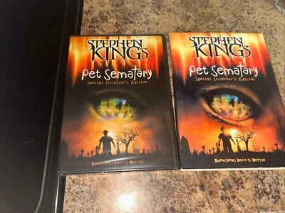 Pet Sematary: Special Collector's Edition- (DVD, 2008, RARE Lenticular O-Sleeve) - Image 1 of 4