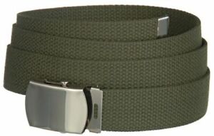 Big and Tall Canvas Military Web Belt - Casual Sports Tactical Belt for Men