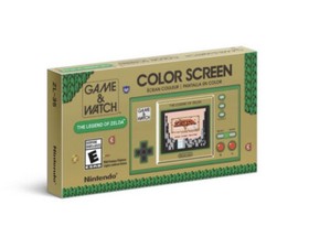 Game & Watch : The Legend of Zelda NES Nintendo RARE NEW in hand ready to ship