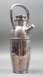 Poole Silver Co. Revere E.P.N.S. Milk Churn Martini Cocktail Shaker Art Deco VTG - Picture 1 of 7