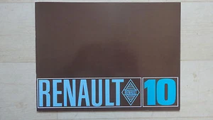 JOLIE BROCHURE CONCESSIONAIRE RENAULT 10  PUBLICIS M 210 - Picture 1 of 2