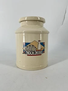 Teleflora Milchflaschenform Porzellan Keksdose mit Katze Portugal Vintage 1984 - Bild 1 von 11