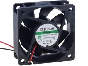 Ventilador Sunon 60x60x25mm MF60252VX-A99 DC 24V 5200 rpm 31dBA Vapolager 2 hilos - Imagen 1 de 1
