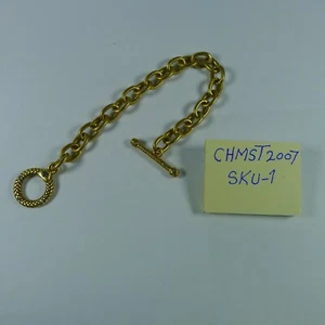 Pulsera palanca Jay Strongwater eslabón de cadena Rhodes de 8". Teléfono en Swarovski - Imagen 1 de 3