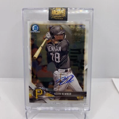 2021 Topps Archives Kevin Newman Autograph Auto #/13 Pirates - Изображение 1 из 2