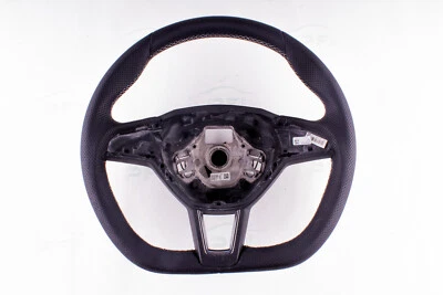 Lenkrad beziehen mit Leder für Skoda Octavia 3 Bj. 2018 TUNING - Bild 1 von 4