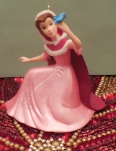 HALLMARK 2020 SOMETHING THERE Beauty and the Beast Ornament Disney Belle NEW - Picture 1 of 6