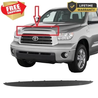 For 2007 2008 2009 Front New Grille Moulding Hood Molding Trim Toyota Tundra - Image 1 of 3