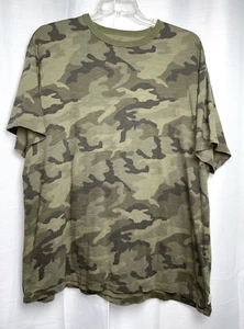 Camiseta American Eagle Unisex Camuflaje Talla XXL Verde B*O - Imagen 1 de 4