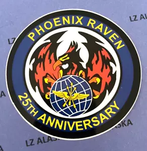 DOS (2) CALCOMANÍAS USAF PHOENIX RAVEN 25 ANIVERSARIO DC-1 - Imagen 1 de 4