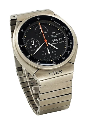 IWC Porsche-Design IW3700 - Seltene Titan Automatik Herrenuhr! - Bild 1 von 4