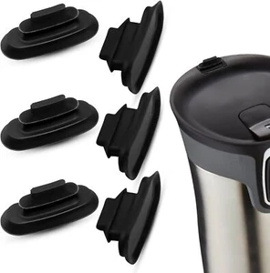 6Pcs Rubber Lid Stopper Compatible with Contigo West Loop Autoseal Travel Coffee - Picture 1 of 6