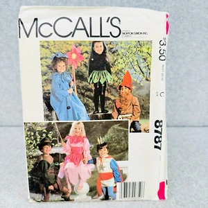 McCalls 8787 Prinzessin Blumenelfe Wichtel Prinz Robin Hood Kostüm Kinder M Muster - Bild 1 von 6