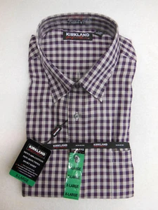 Men's Spread Collar SPORT SHIRT Size XL - 100% Cotton - Non-Iron - NEW - Picture 1 of 3