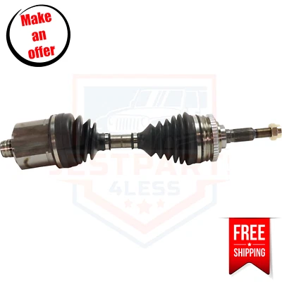 TrueDrive Front Axle Assembly Left or Right Side for 1995-2005 Pontiac Sunfire - Image 1 of 4