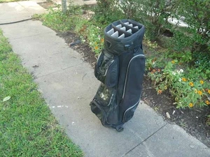 Eclipse EOS Great Divider Cart Golf Bag /w Rain Hood - Picture 1 of 9