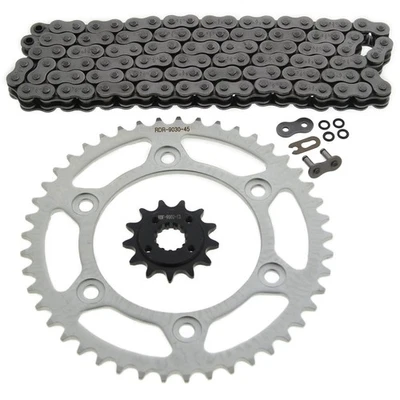 1993-2013 Honda XR650 L O anel corrente e roda dentada 13/45 110L - Imagem 1 de 4