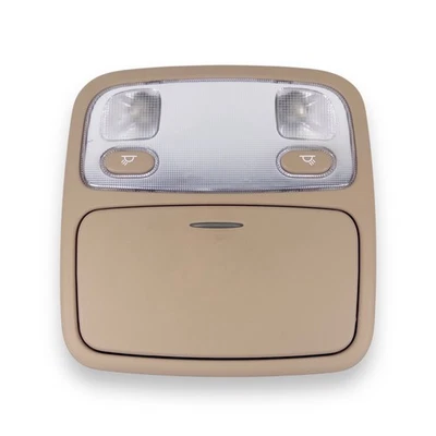 2007-2012 Kia Rondo Overhead Center Map Dome Light Console Tan Brown - Image 1 of 4