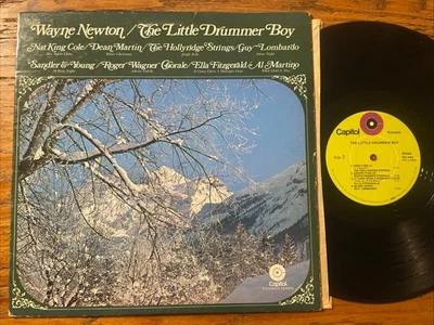 Wayne Newton The Little Drummer Boy + Various Christmas LP Capitol EX - Image 1 of 4
