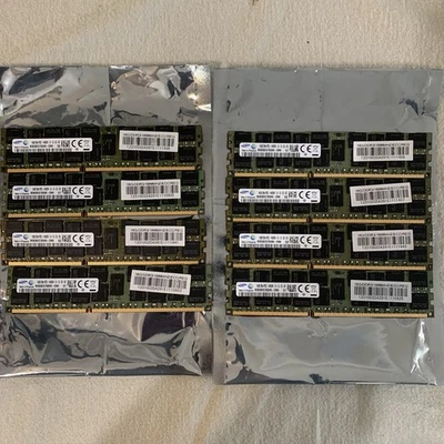 128GB Kit 8x16GB DDR3 PC3-14900R Server ECC RAM Supermicro Dell HP Cisco Apple - Image 1 of 3