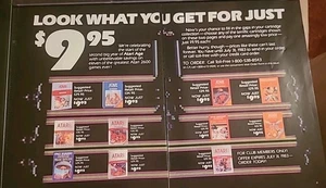 Atari Video Games 16x11 Print Ad 1980s - Picture 1 of 1