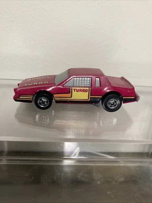 Vintage Hot Wheels Crack-Ups weinrot Buick Regal Hood Basher HK in schöner Form - Bild 1 von 4