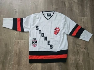 RARE Sewn Stitched Vintage ROLLING STONES It's Only Rock 'n Roll Mens Jersey L - Picture 1 of 5