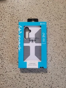 Speck Candyshell Grip Samsung Galaxy A35 5G White & Black Protective Phone Case - Afbeelding 1 van 9