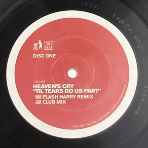 Heaven's Cry – Til Tears Do Us Part Remixes DISC ONE - Tidy Trax 12" Vinyl - Picture 1 of 3