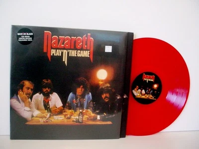 NAZARETH Play ‘N’ The Game SEALED UK  RED VINYL LP 2010 BACK ON BLACK RCV109LP - Image 1 of 4