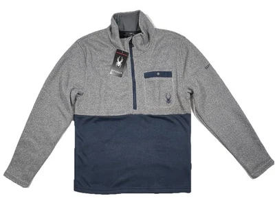 Suéter Pullover Spyder Para Hombres S Gris Azul Esquí Invierno Tejido Rendimiento Exterior Nuevo con Etiquetas Foto 1 de 4