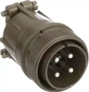 Amphenol Industrial MS3106F22-22S Circular Mil Spec Connector 4P #8 SKT CONTACT - Picture 1 of 2