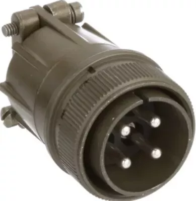 Amphenol Industrial  MS3106F22-22S Circular Mil Spec Connector 4P #8 SKT CONTACT - Image 1 of 2
