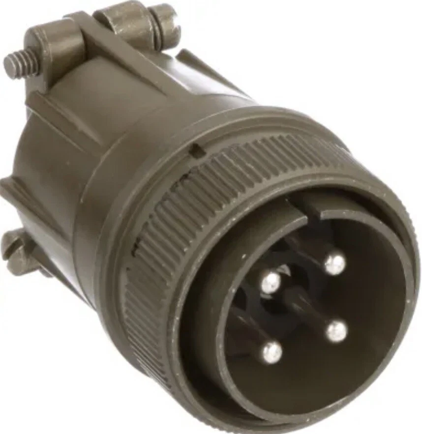 Amphenol Industrial  MS3106F22-22S Circular Mil Spec Connector 4P #8 SKT CONTACT - Image 1 of 2