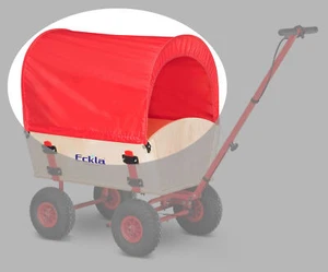 Eckla Planendach Easy Trailer rot - Bild 1 von 1