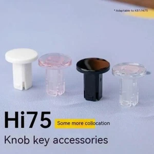 Leobog K81 Hi75 Knob Buttons Bluetooth Wireless Keyboard Gaming Replaceable L9H1 - Afbeelding 1 van 22